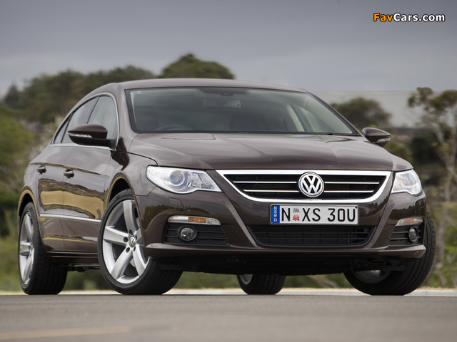 Volkswagen CC AU-spec 2008–11 wallpapers (640 x 480)