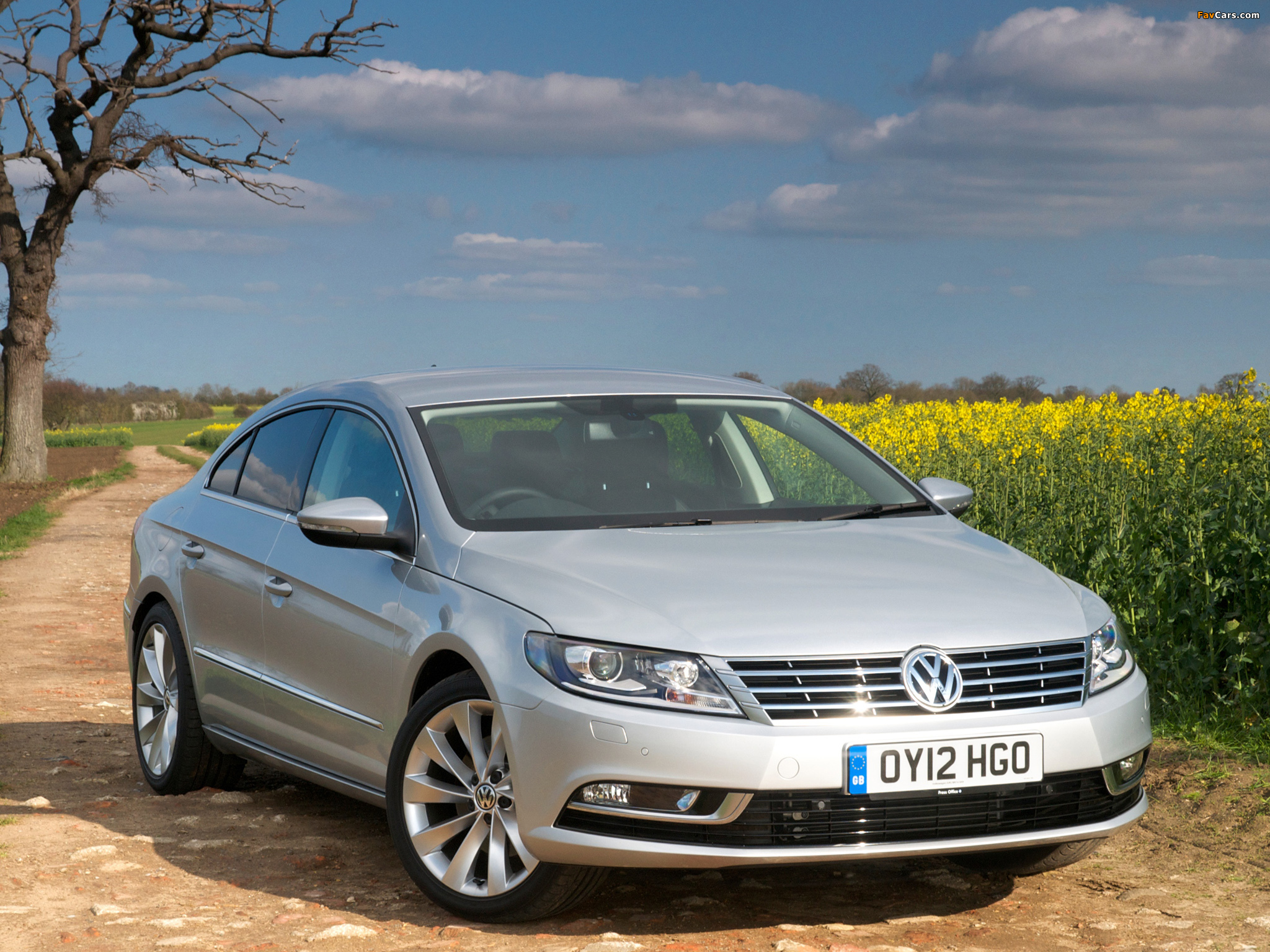 Volkswagen CC BlueMotion UK-spec 2012 wallpapers (2048 x 1536)