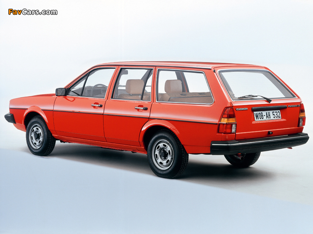 Images of Volkswagen Passat Variant (B2) 1980–88 (640 x 480)