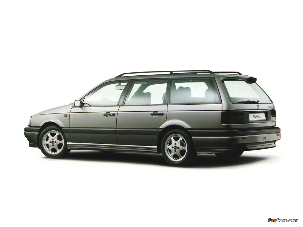 Images of Volkswagen Passat VR6 Variant (B3) 1991–93 (1024 x 768)