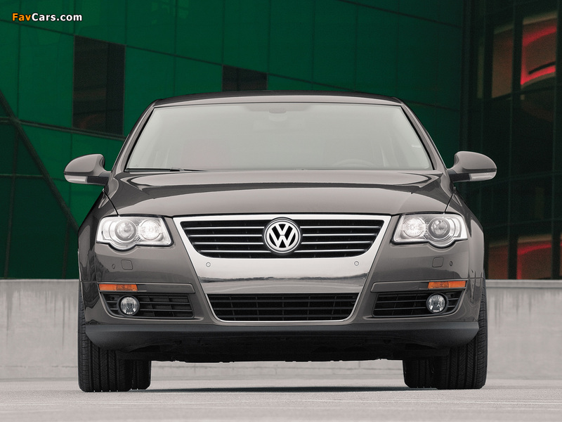 Images of Volkswagen Passat 3.6 4MOTION Sedan US-spec (B6) 2005–10 (800 x 600)