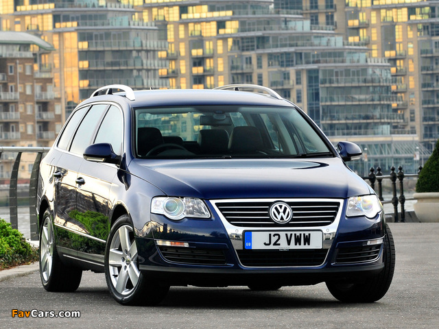 Images of Volkswagen Passat TDI Estate (B6) 2005–10 (640 x 480)