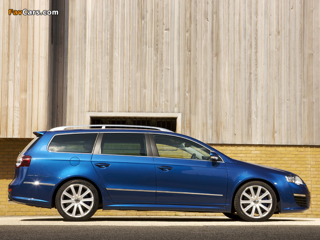 Images of Volkswagen Passat R36 Estate (B6) 2007–10 (640 x 480)