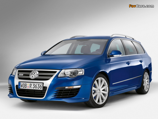 Images of Volkswagen Passat R36 Variant (B6) 2007–10 (640 x 480)