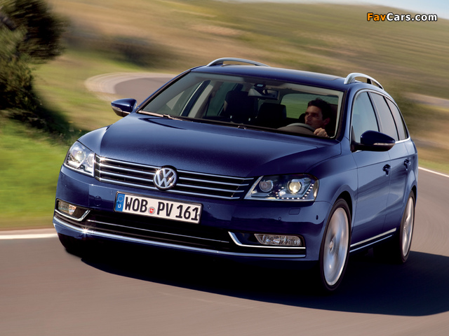 Images of Volkswagen Passat TSI Variant (B7) 2010 (640 x 480)