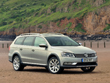 Images of Volkswagen Passat Alltrack UK-spec (B7) 2012