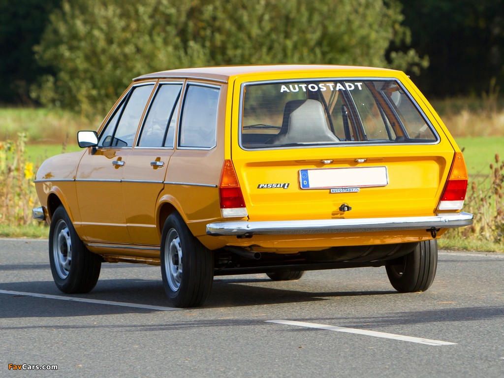 Photos of Volkswagen Passat Variant (B1) 1974–77 (1024 x 768)