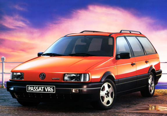 Photos of Volkswagen Passat VR6 Variant (B3) 1991–93