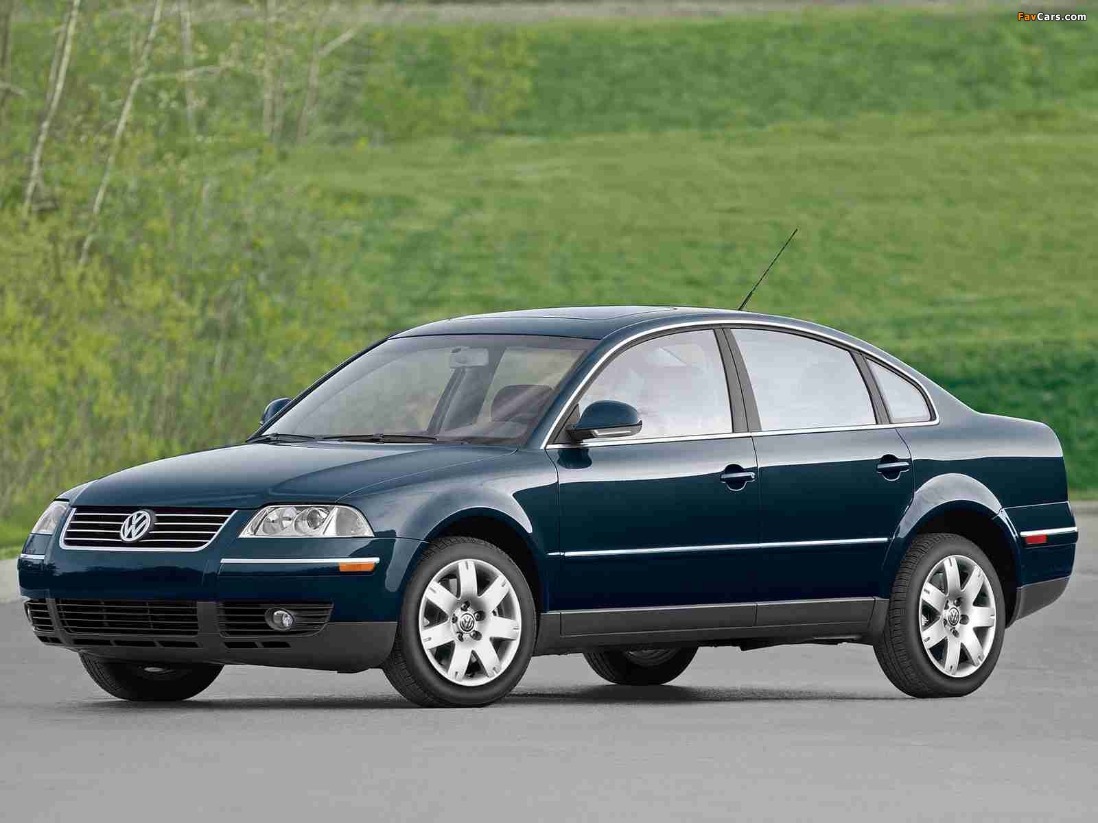 Photos of Volkswagen Passat TDI Sedan US-spec (B5+) 2000–05 (1600 x 1200)