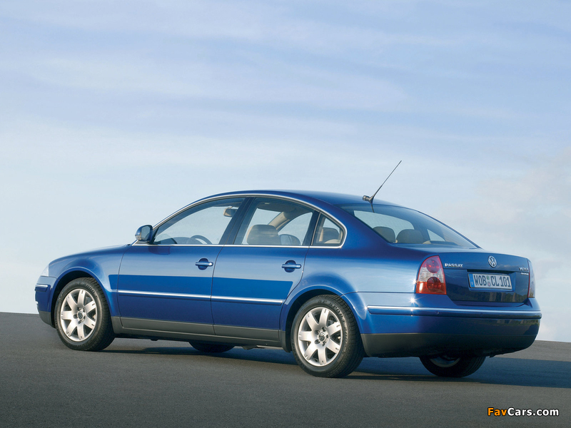 Photos of Volkswagen Passat Sedan (B5+) 2000–05 (800 x 600)