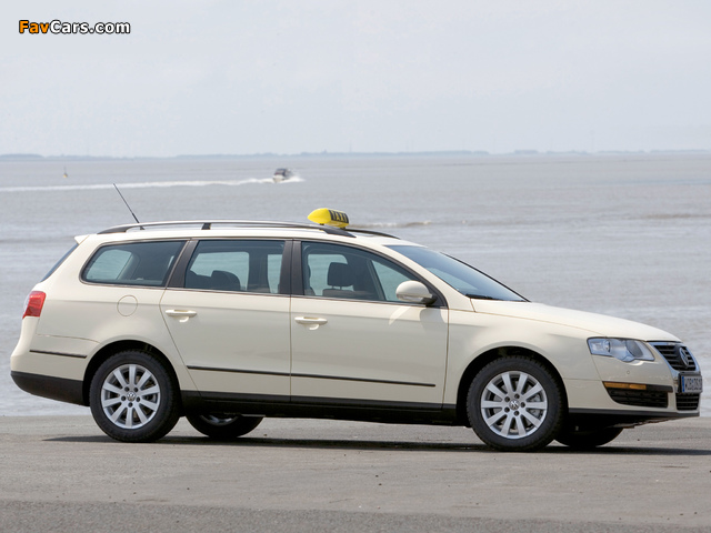 Photos of Volkswagen Passat Variant Taxi (B6) 2005–10 (640 x 480)