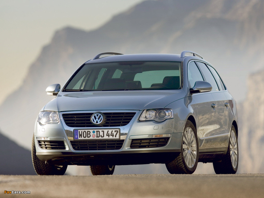 Photos of Volkswagen Passat V6 FSI 4MOTION Variant (B6) 2006–10 (1024 x 768)