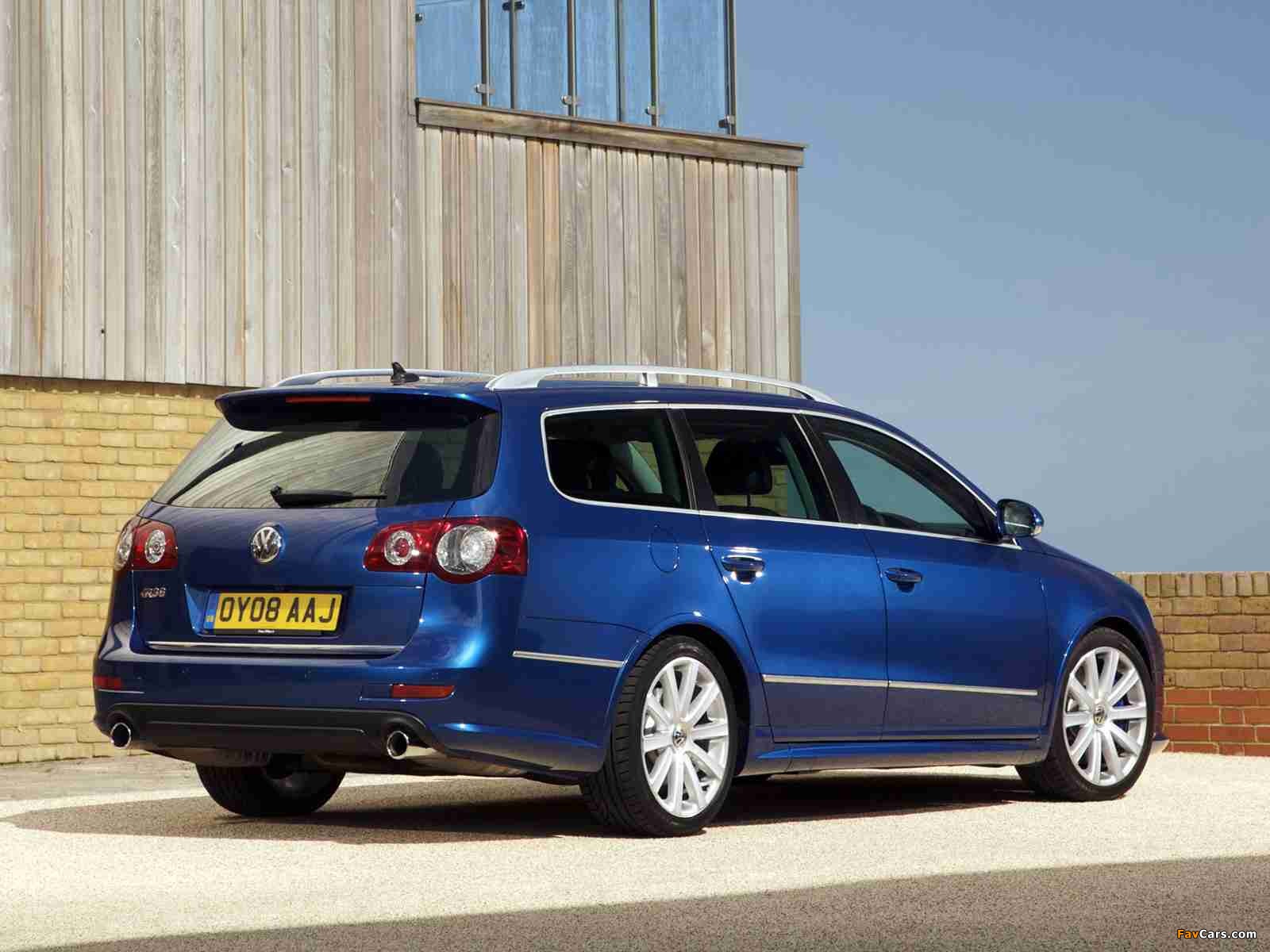 Photos of Volkswagen Passat R36 Estate (B6) 2007–10 (1600 x 1200)