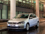 Photos of Volkswagen Passat BlueMotion UK-spec (B7) 2010