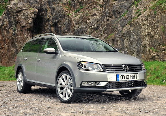 Photos of Volkswagen Passat Alltrack UK-spec (B7) 2012