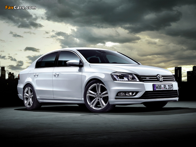 Photos of Volkswagen Passat R-Line (B7) 2012 (640 x 480)