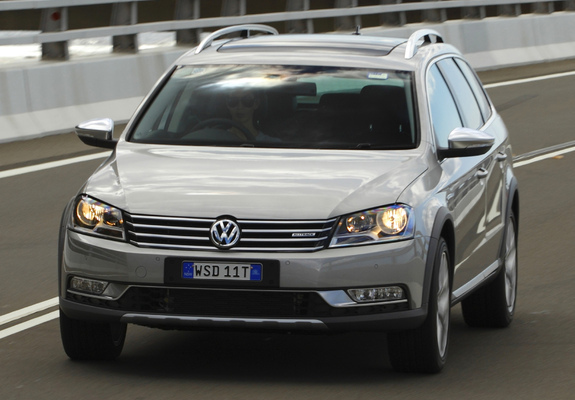 Photos of Volkswagen Passat Alltrack AU-spec (B7) 2012