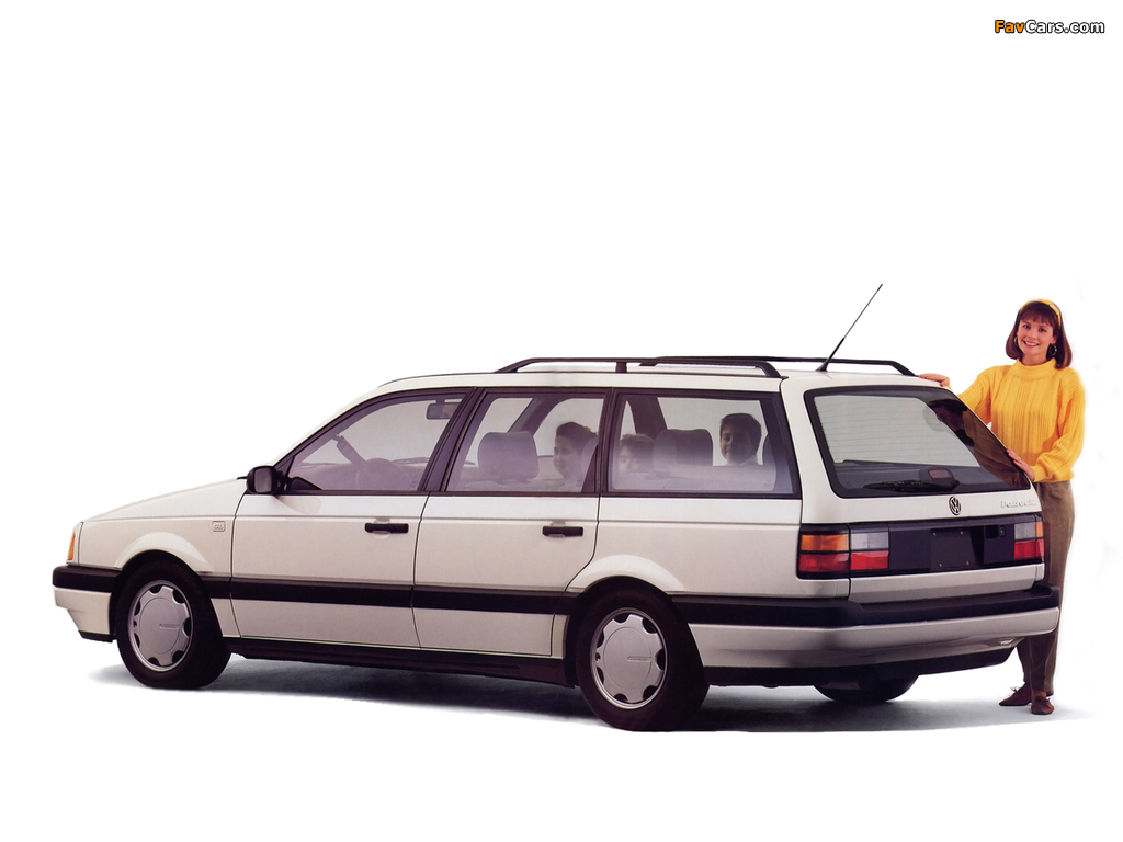 Pictures of Volkswagen Passat Wagon (B3) 1988–93 (1024 x 768)