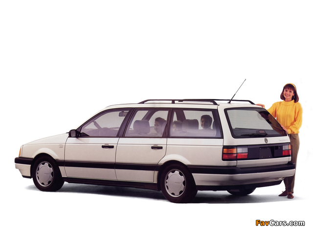 Pictures of Volkswagen Passat Wagon (B3) 1988–93 (640 x 480)