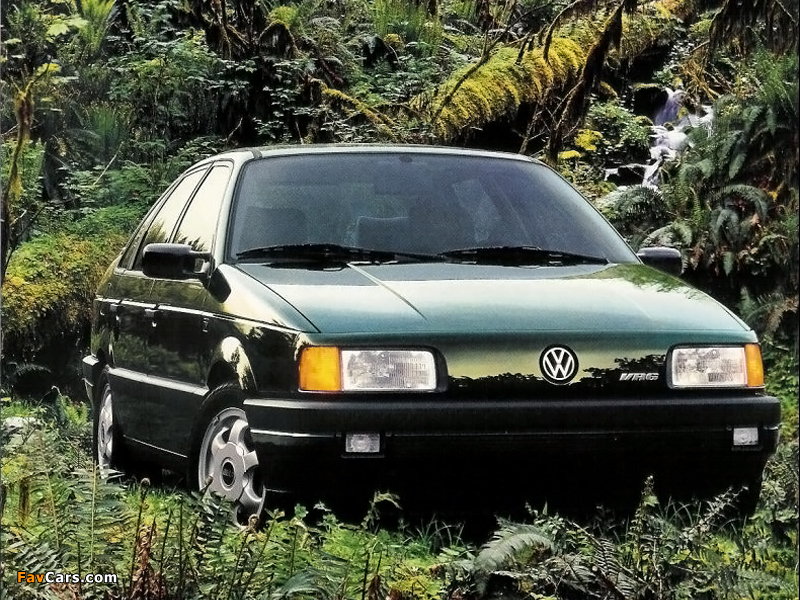 Pictures of Volkswagen Passat VR6 GLX Sedan US-spec (B3) 1991–93 (800 x 600)