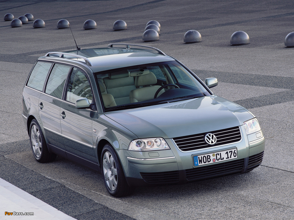 Pictures of Volkswagen Passat Variant (B5+) 2000–05 (1024 x 768)