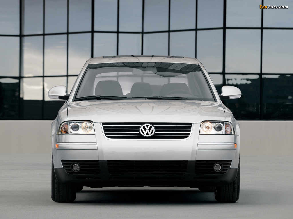Pictures of Volkswagen Passat 1.8T 4MOTION Sedan US-spec (B5+) 2000–05 (1024 x 768)