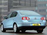 Pictures of Volkswagen Passat 2.0 TDI Sedan UK-spec (B6) 2005–10