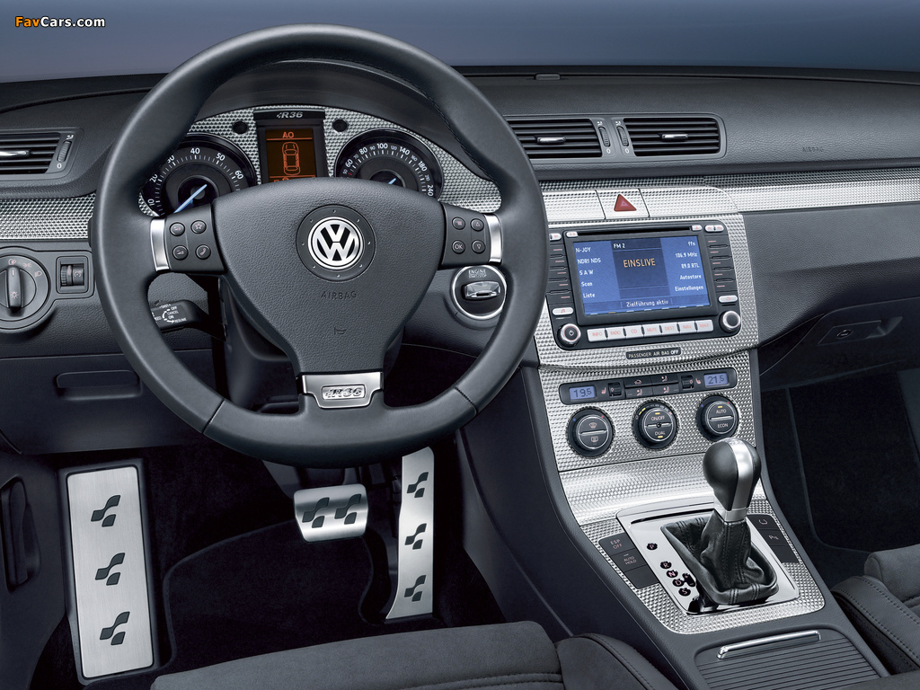 Pictures of Volkswagen Passat R36 Sedan (B6) 2007–10 (1024 x 768)