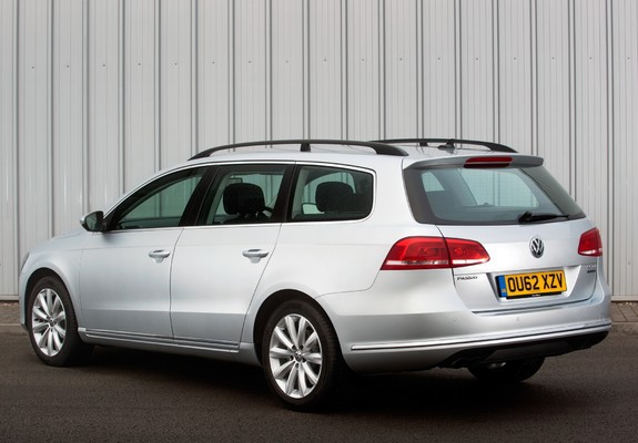 Pictures of Volkswagen Passat BlueMotion Variant UK-spec (B7) 2010