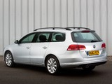 Pictures of Volkswagen Passat BlueMotion Variant UK-spec (B7) 2010