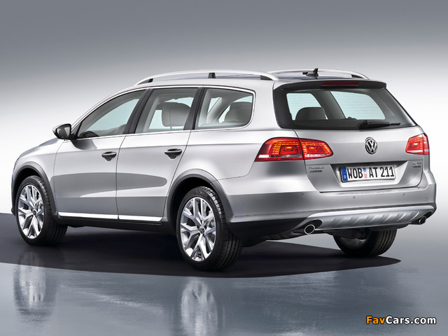Pictures of Volkswagen Passat Alltrack (B7) 2012 (640 x 480)