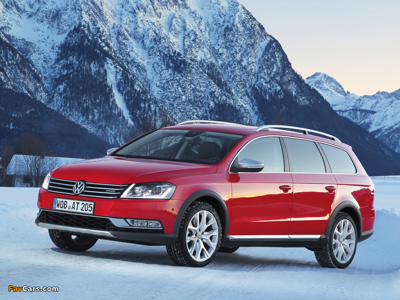 Pictures of Volkswagen Passat Alltrack (B7) 2012 (800 x 600)