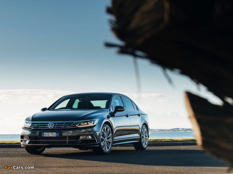 Pictures of Volkswagen Passat R-Line AU-spec (B8) 2015 (800 x 600)