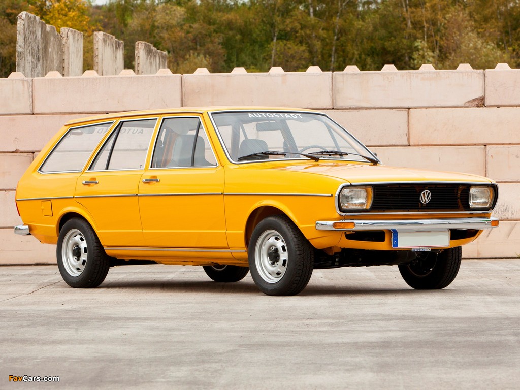 Volkswagen Passat Variant (B1) 1974–77 wallpapers (1024 x 768)