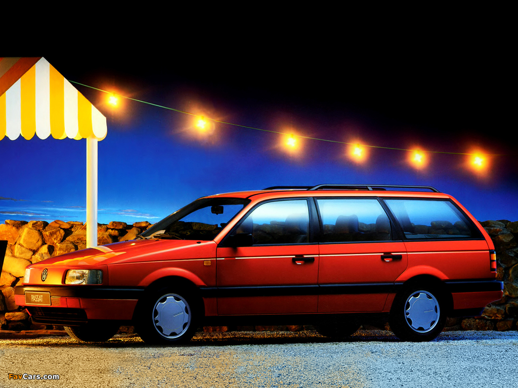 Volkswagen Passat Variant (B3) 1988–93 images (1024 x 768)
