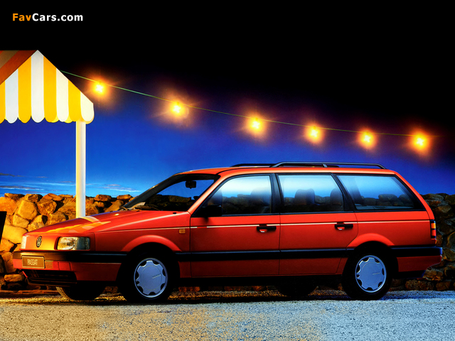 Volkswagen Passat Variant (B3) 1988–93 images (640 x 480)