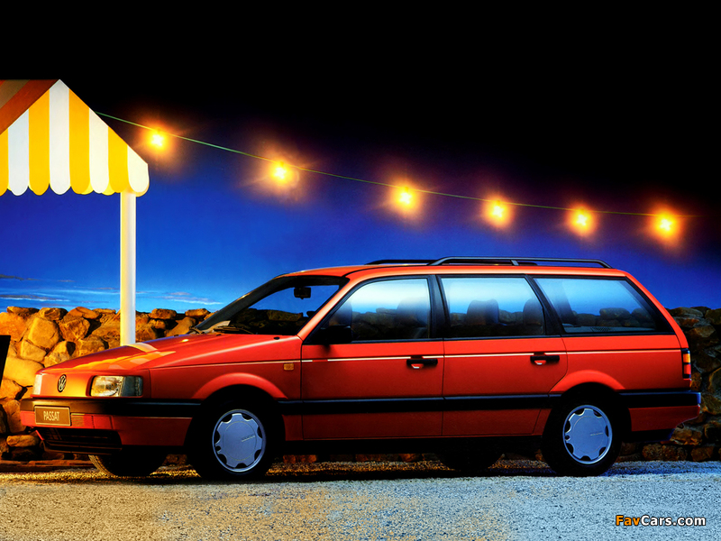 Volkswagen Passat Variant (B3) 1988–93 images (800 x 600)