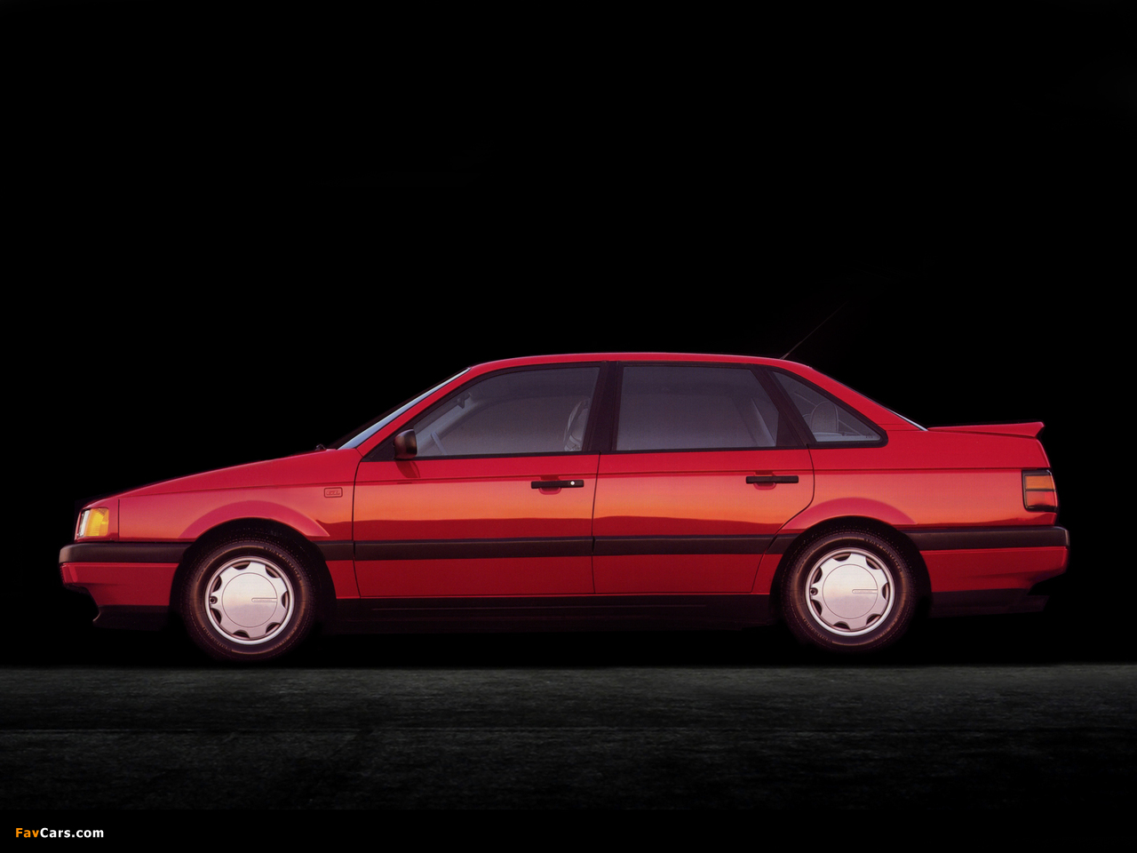 Volkswagen Passat Sedan US-spec (B3) 1988–93 photos (1280 x 960)
