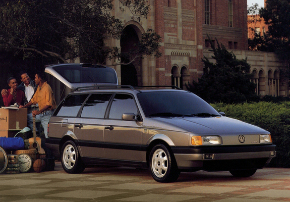 Volkswagen Passat Wagon VR6 GLX (B3) 1991–93 pictures