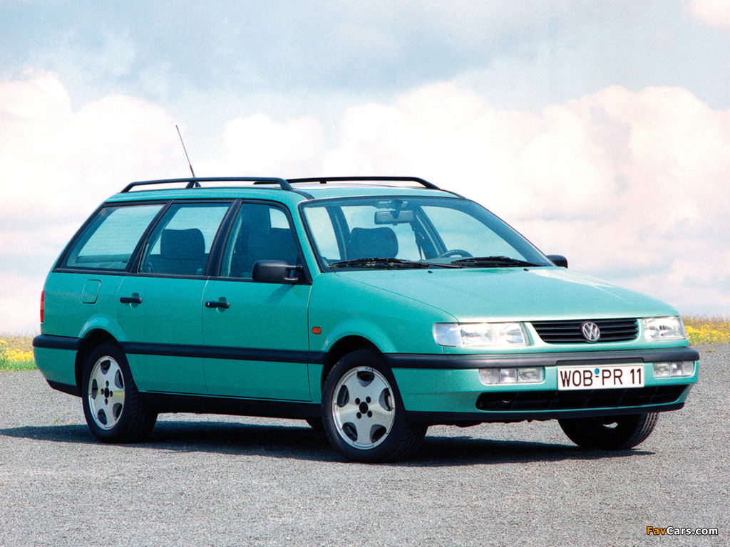 Volkswagen Passat Variant (B4) 1993–97 photos (1024 x 768)