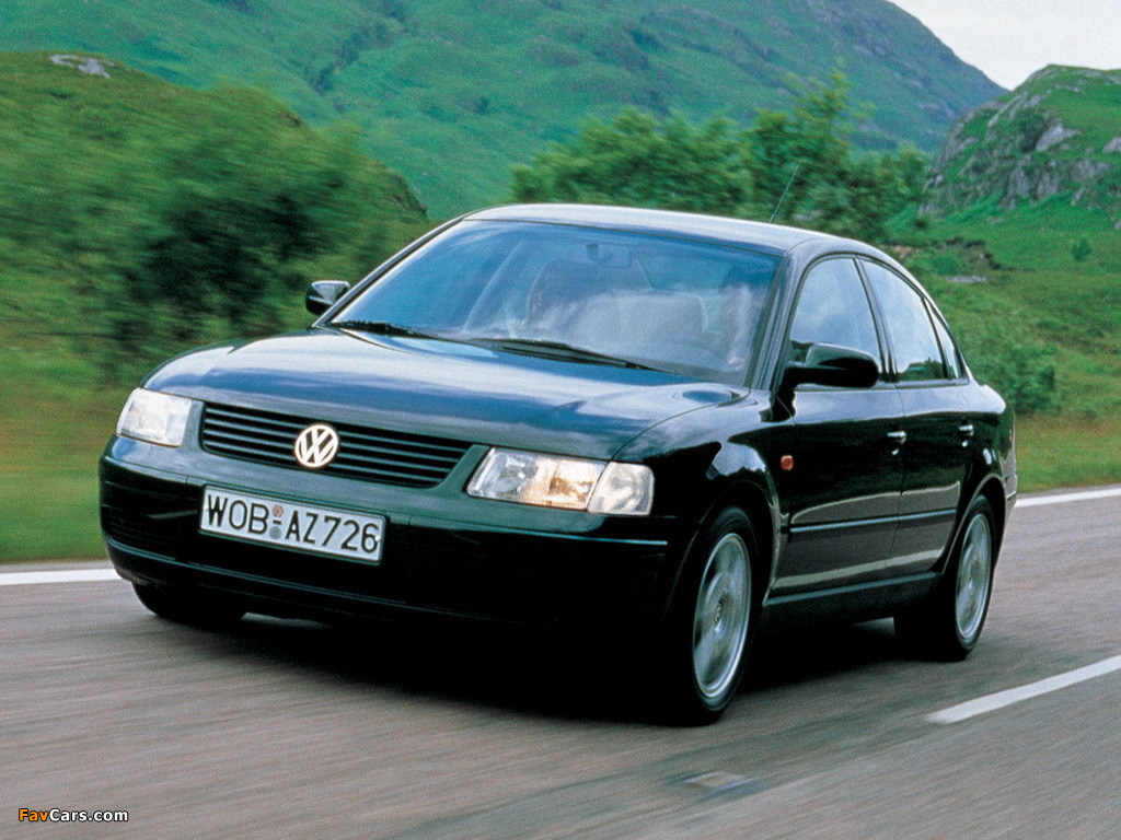 Volkswagen Passat Sedan (B5) 1997–2000 images (1024 x 768)