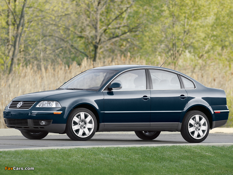 Volkswagen Passat TDI Sedan US-spec (B5+) 2000–05 images (800 x 600)