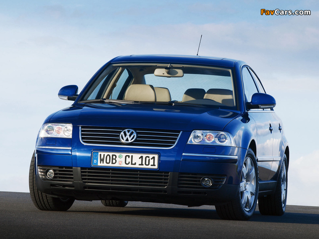 Volkswagen Passat Sedan (B5+) 2000–05 photos (640 x 480)
