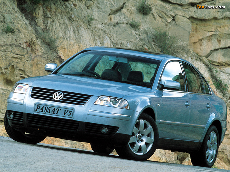 Volkswagen Passat V5 Sedan ZA-spec (B5+) 2000–04 pictures (800 x 600)