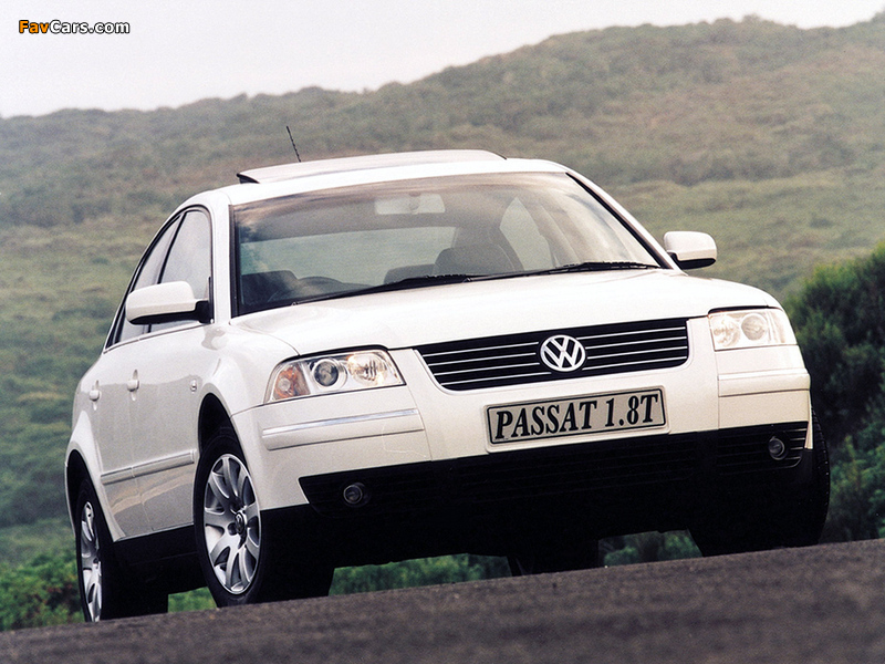 Volkswagen Passat 1.8T Sedan ZA-spec (B5+) 2000–05 pictures (800 x 600)