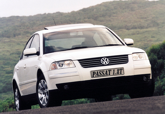 Volkswagen Passat 1.8T Sedan ZA-spec (B5+) 2000–05 pictures