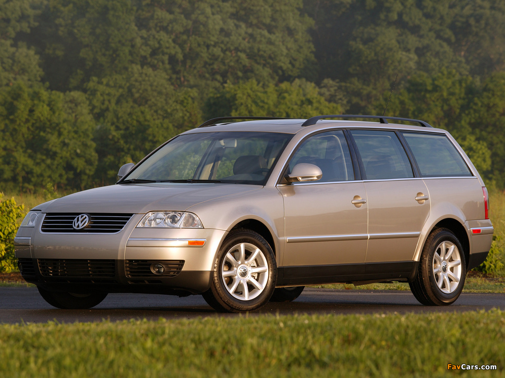 Volkswagen Passat Wagon (B5+) 2000–05 wallpapers (1024 x 768)