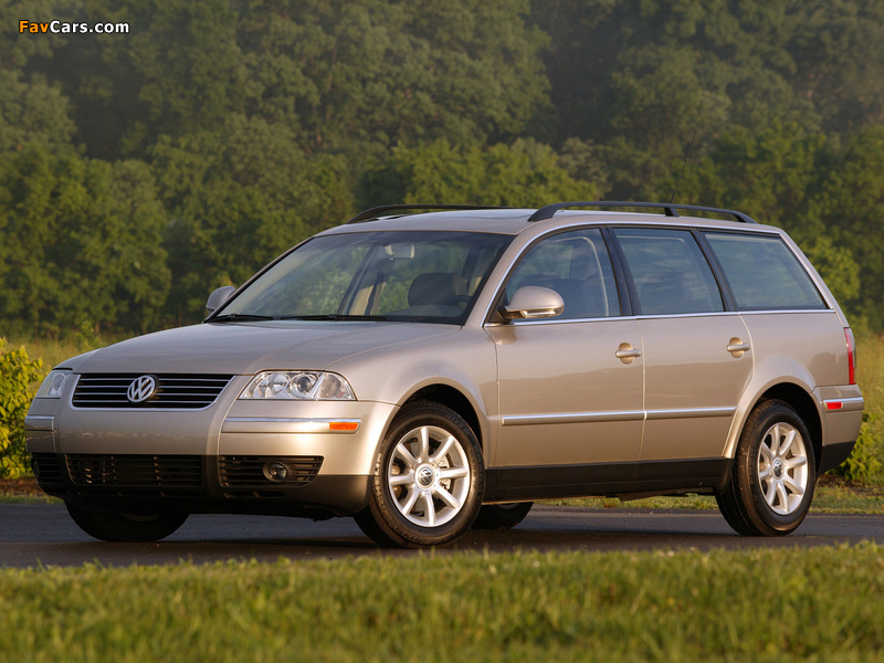 Volkswagen Passat Wagon (B5+) 2000–05 wallpapers (800 x 600)