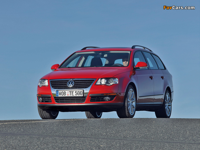 Volkswagen Passat Variant (B6) 2005–10 photos (640 x 480)