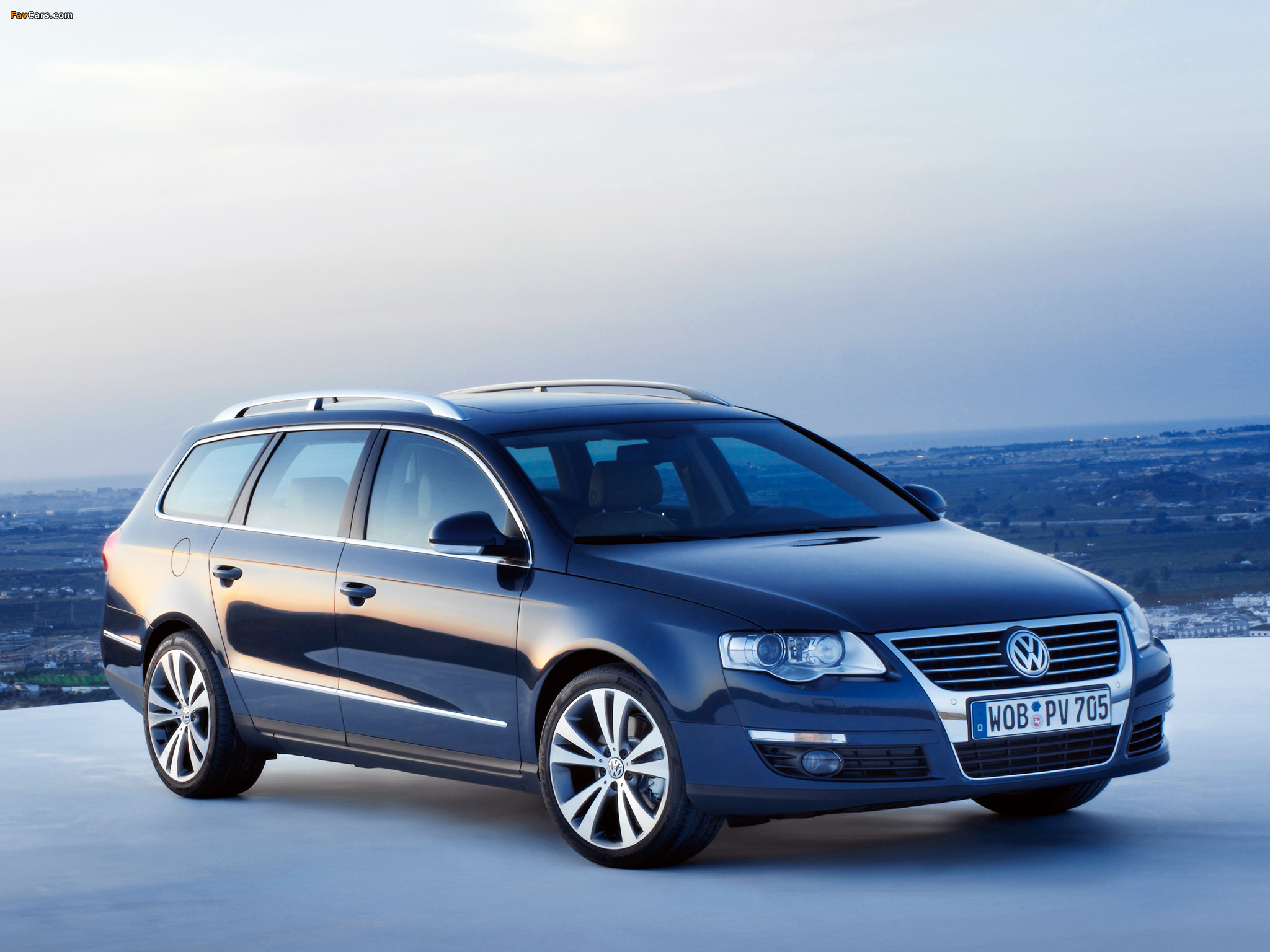 Volkswagen Passat 2.0 FSI Variant (B6) 2005–10 photos (2048 x 1536)